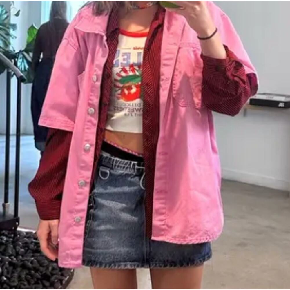 Coperni Denim Cargo Micro Mini Skirt SIZE 8 Jean Designer Utility Low Rise $590 - Picture 8 of 13